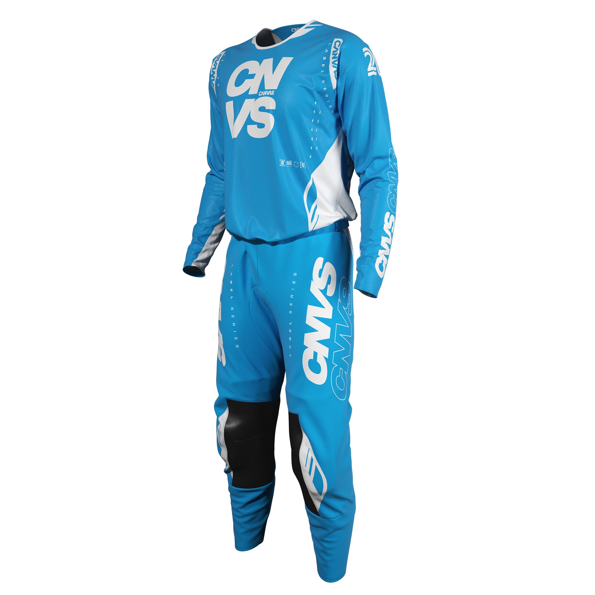 Label Series 26.1 Custom Motocross Gear - Blue Ice