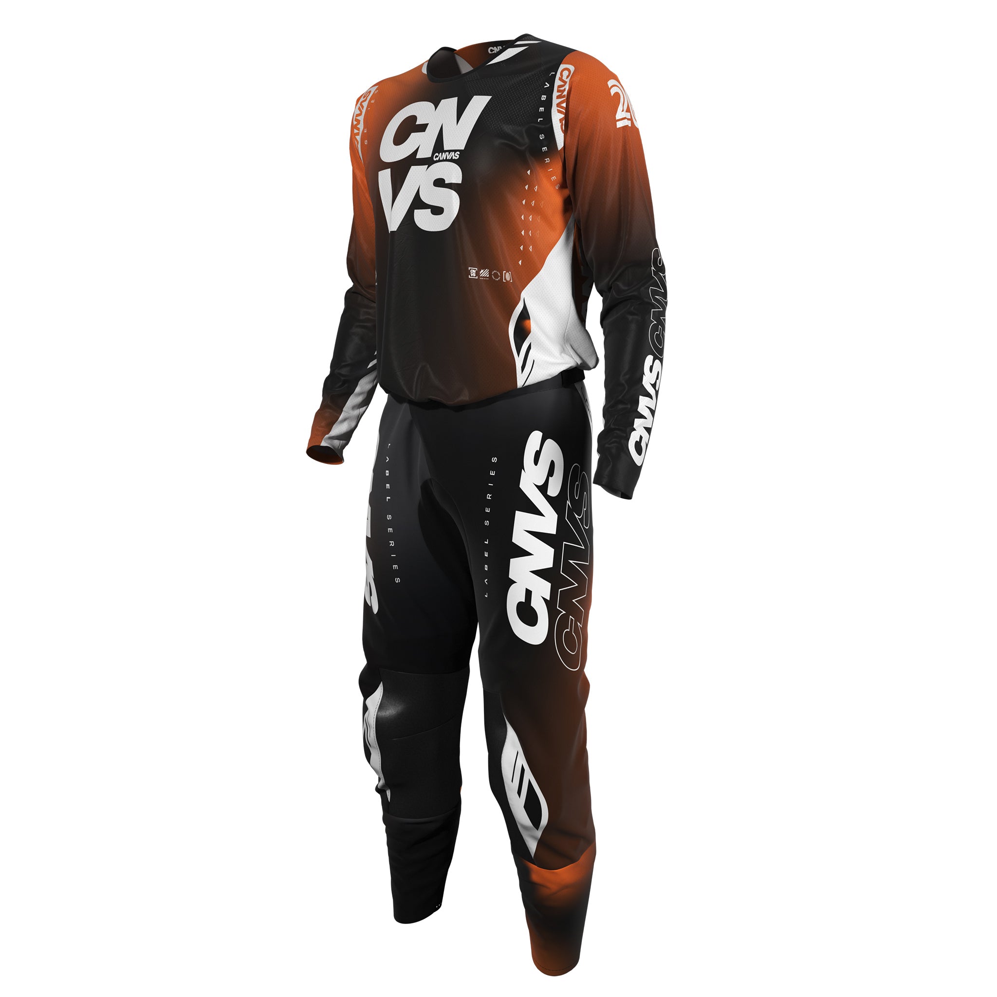 Label Series 26.1 Custom Motocross Gear - Orange Haze