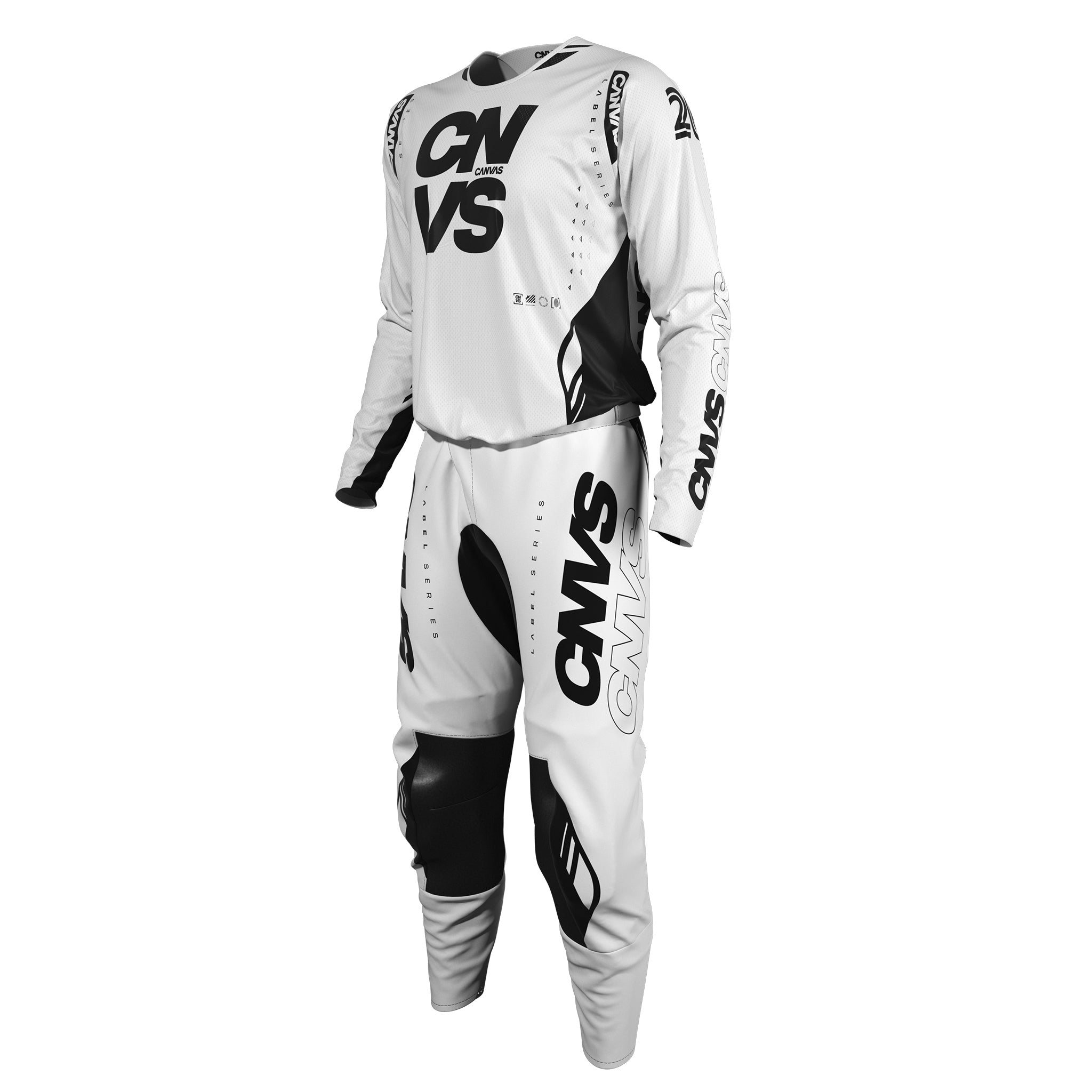 Label Series 26.1 Custom Motocross Gear - White