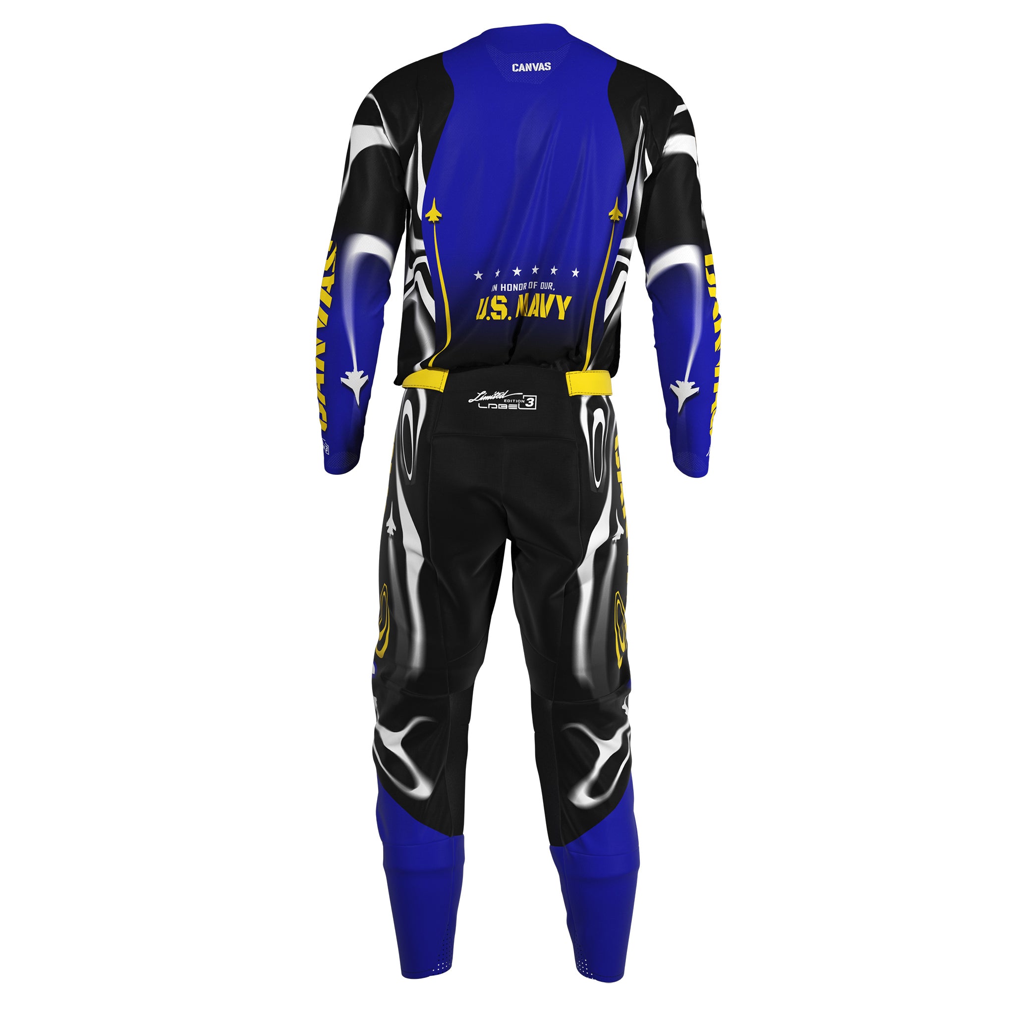 Label Series 3 - Blue Angels - Custom MX Gear