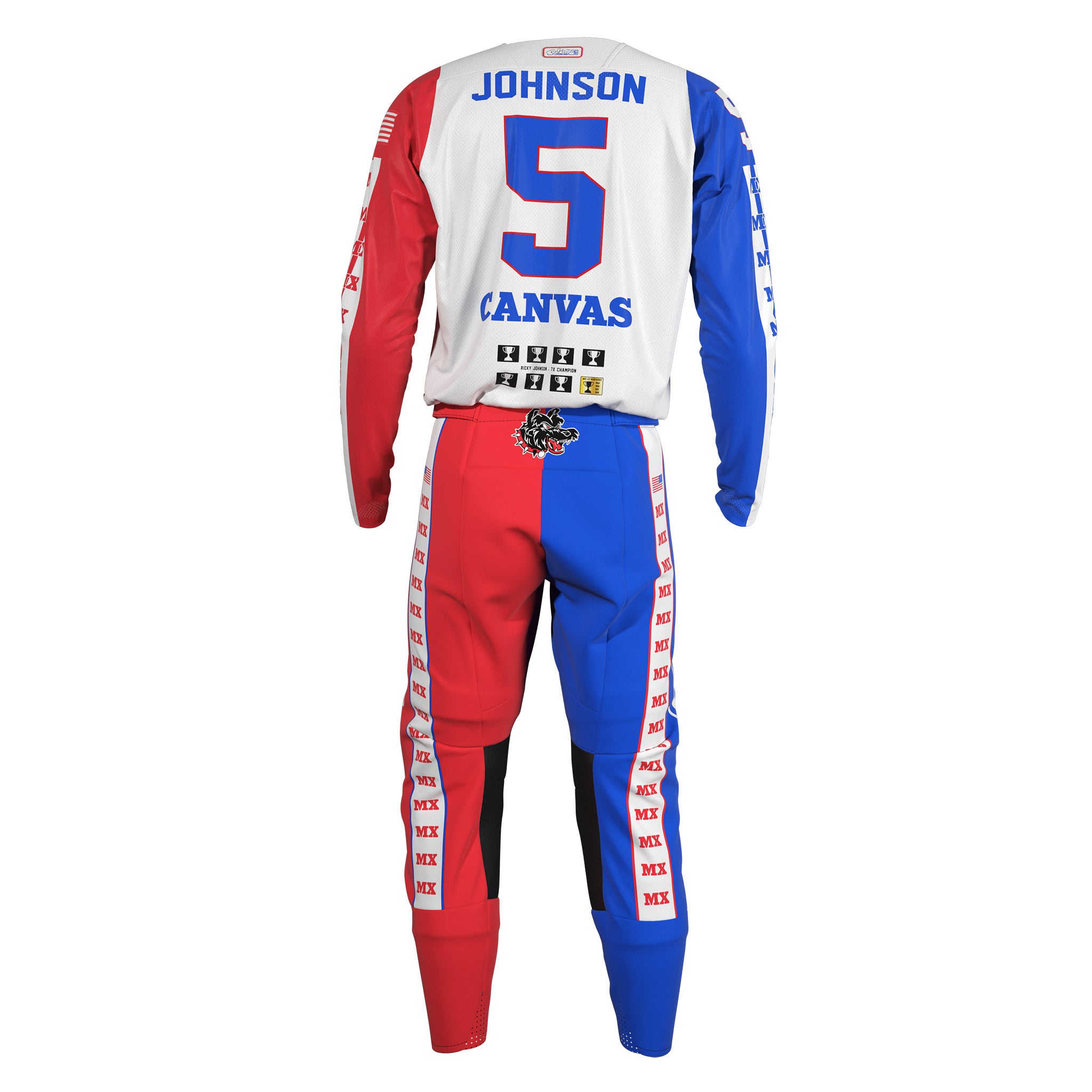 Label Series 5 - Rick Johnson Edition - Red White and Blue