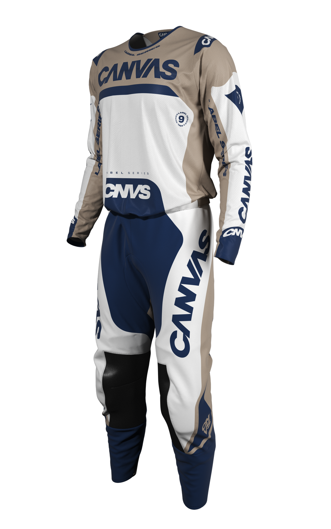 Label Series 9 Custom Motocross Gear - Blue Dust