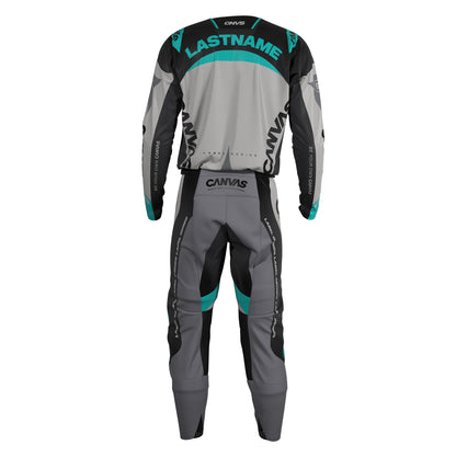 Label Series 9 Custom Motocross Gear - Night Teal