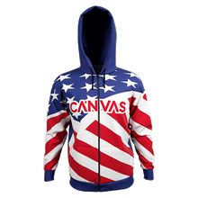 Load image into Gallery viewer, Liberty Custom Zip-Up Hoodie
