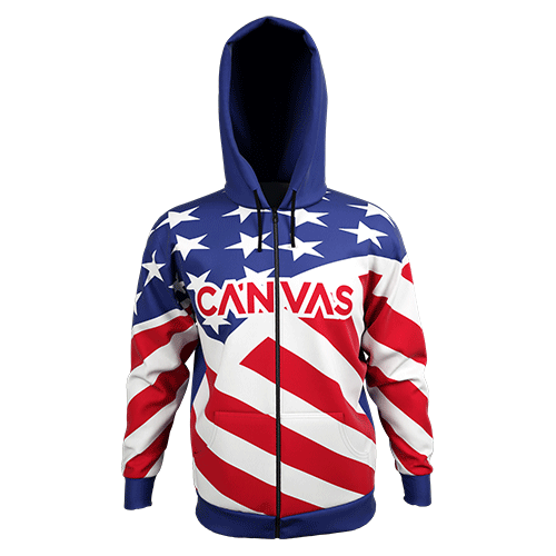 Liberty Custom Zip-Up Hoodie