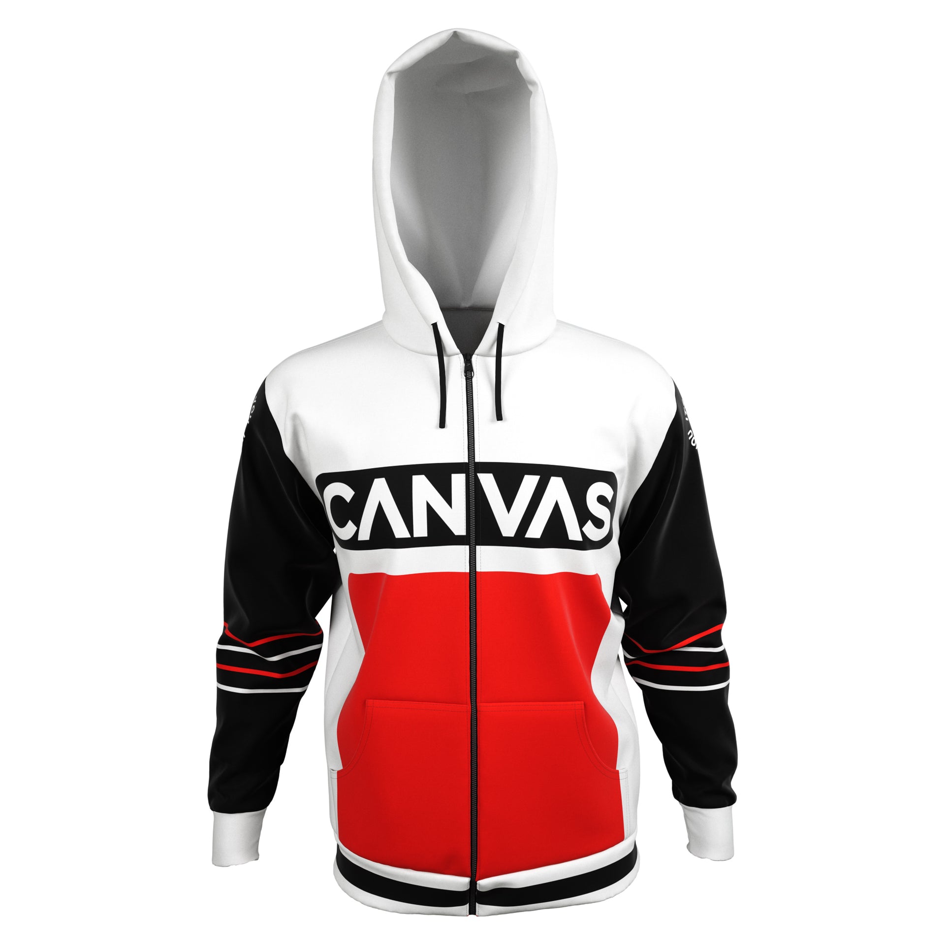 Melrose Custom Zip-Up Hoodie – Canvas MX