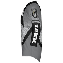 Load image into Gallery viewer, TAKK Gray 3-Quarter Sleeve Jersey - Youth
