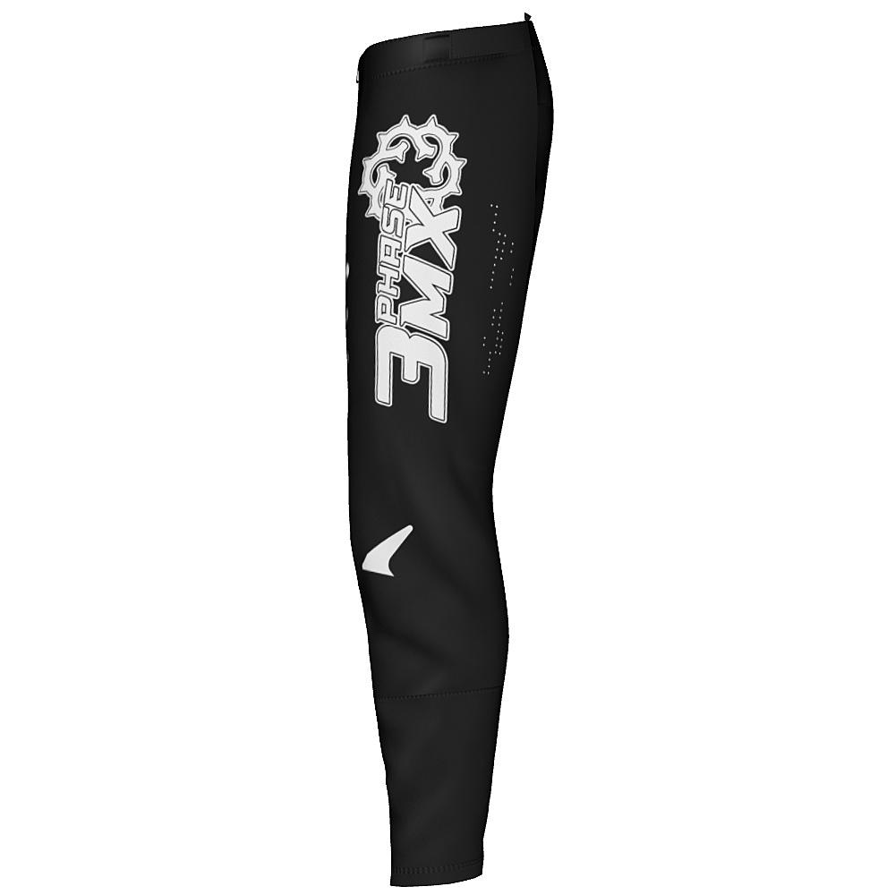 3 Phase MX Black MX Pants - Youth