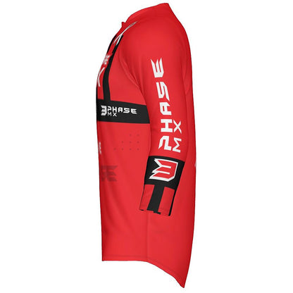 3 Phase MX  Adult 3-Quarter Sleeve Jersey - Ignition