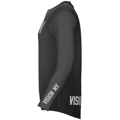 Vision MX Faded Gray Jersey