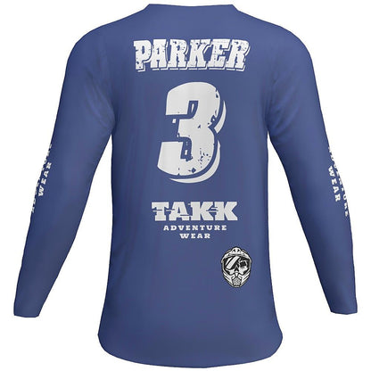 TAKK Blue Premium Fit Jersey