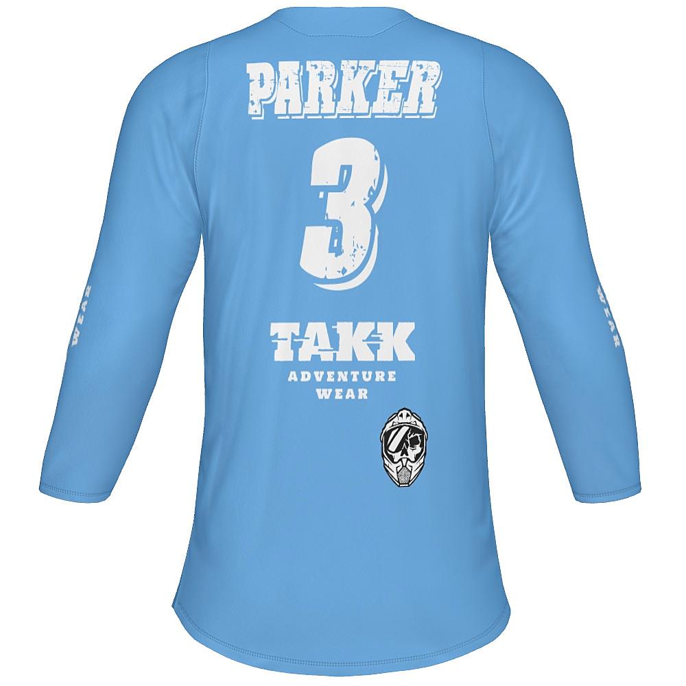 TAKK Sky Blue 3/4 Sleeve Jersey