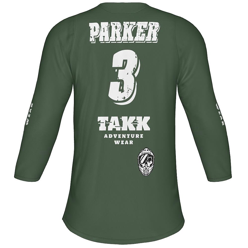 TAKK Green 3/4 Sleeve Jersey