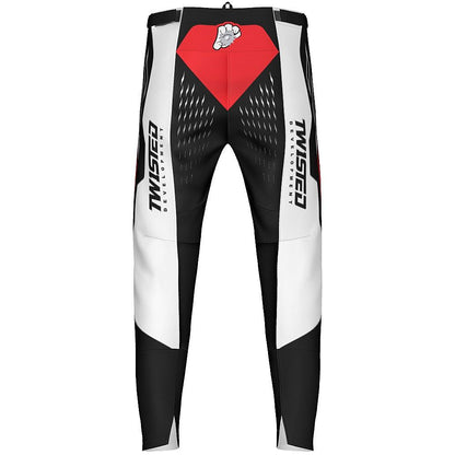 Grindstone Black-Red MX Pants