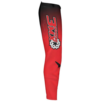 3 Phase MX Red/Black MX Pants - Youth