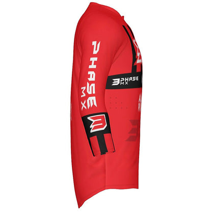3 Phase MX  Adult 3-Quarter Sleeve Jersey - Ignition