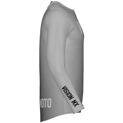 Vision MX Faded Gray Jersey