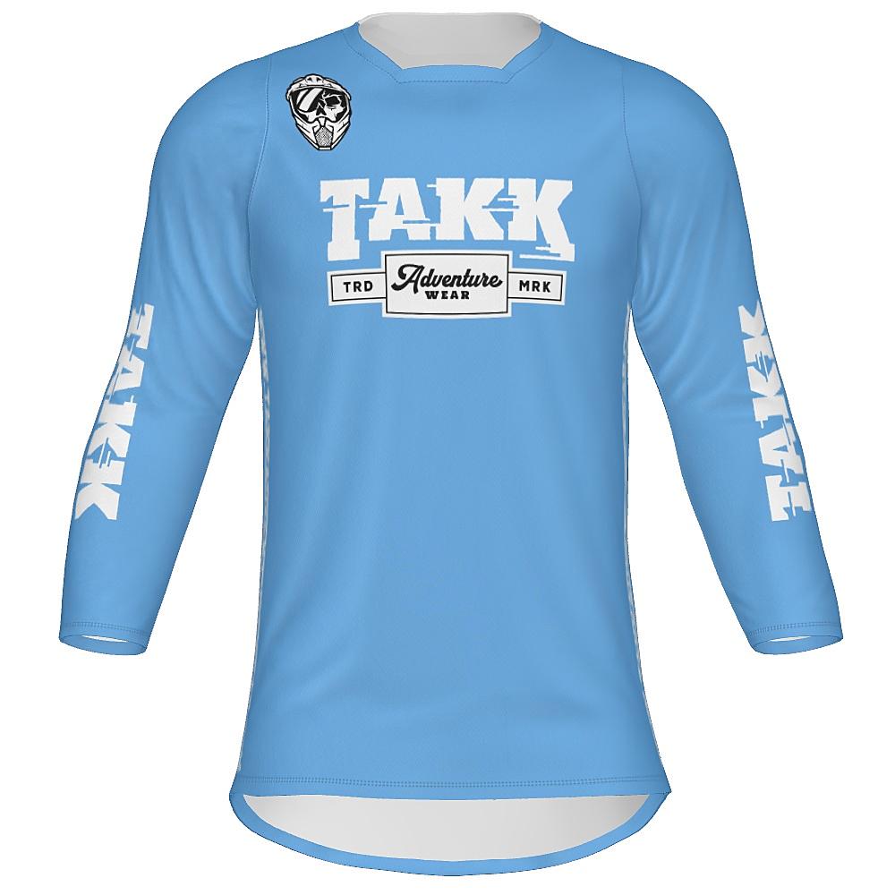 TAKK Sky Blue 3/4 Sleeve Jersey