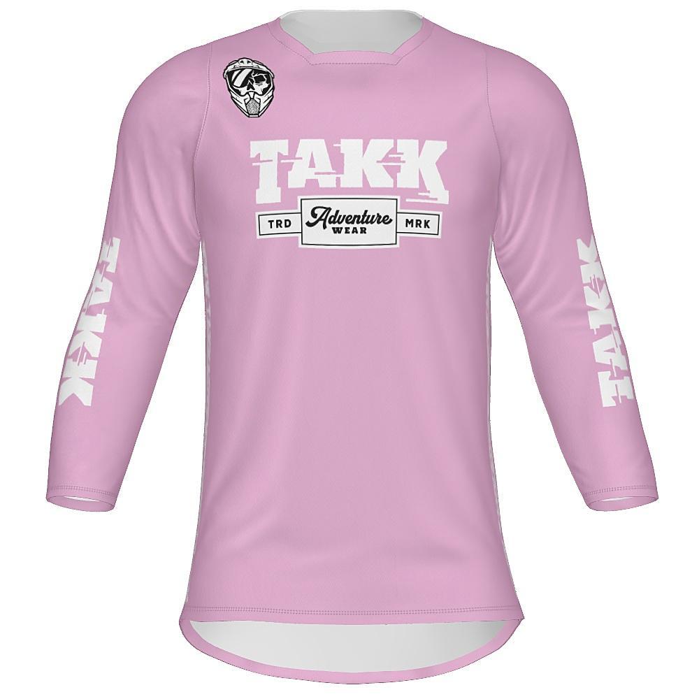 TAKK Pink 3/4 Sleeve Jersey