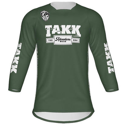 TAKK Green 3/4 Sleeve Jersey