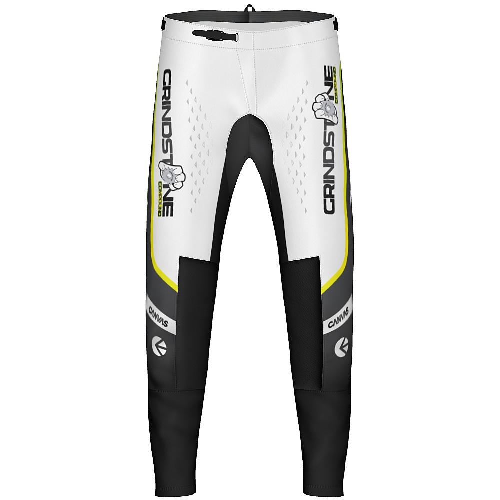 Grindstone Black-Yellow MX Pants