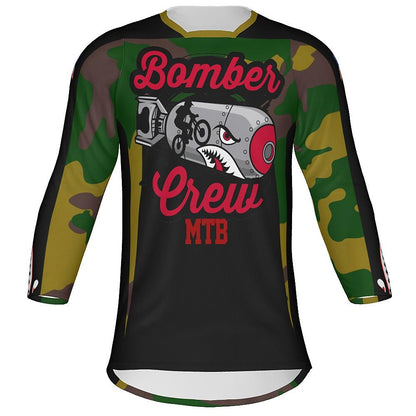 Bomber Crew 3/4 Sleeve Jersey