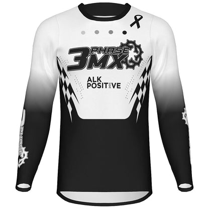 3 Phase MX Custom Black/White Jersey