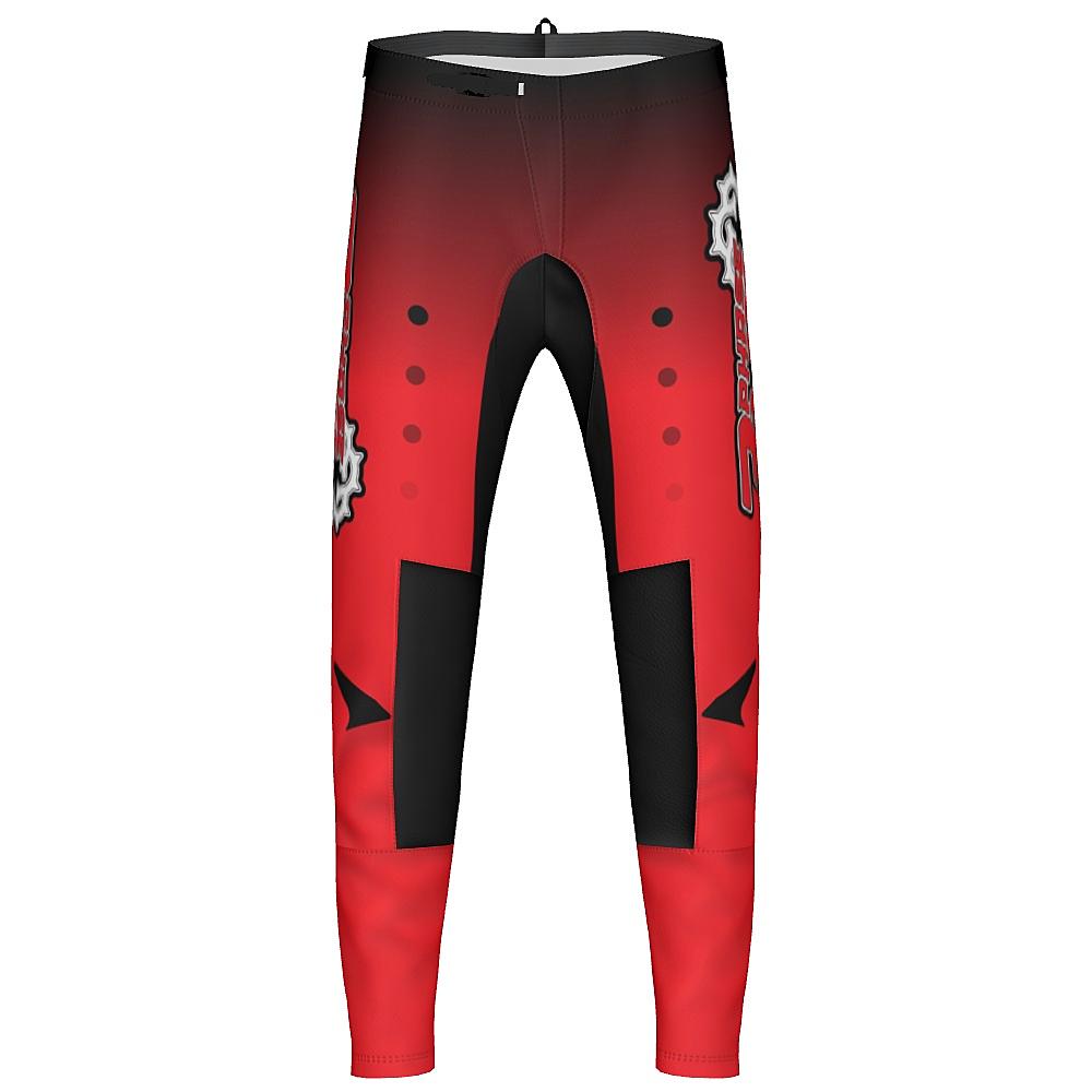 3 Phase MX Red/Black MX Pants - Youth