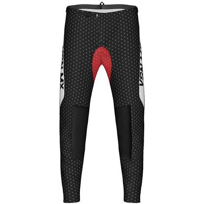 Vision MX Black and Red  MX Pants