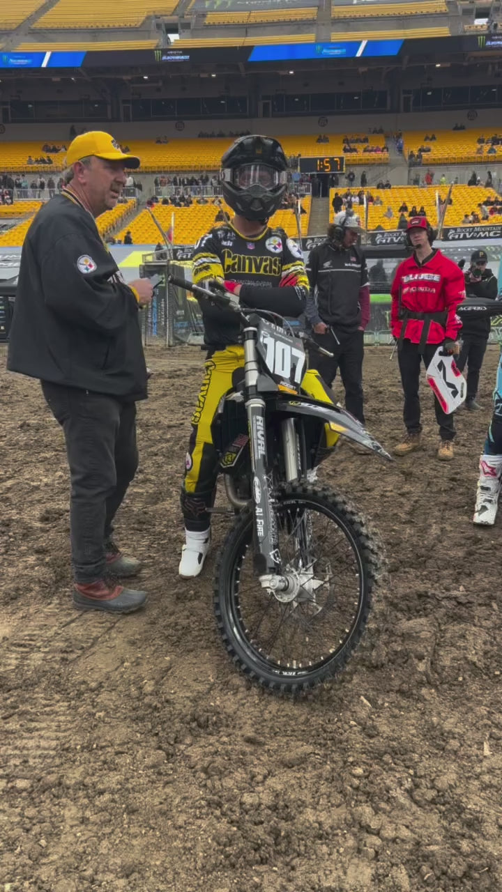 Steelers Custom MX Jersey
