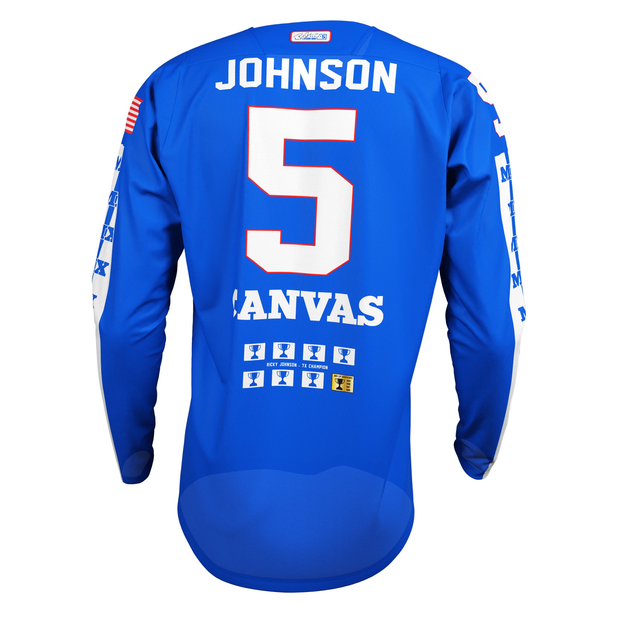 Label Series 5 - Rick Johnson Collectible Jersey - Blue