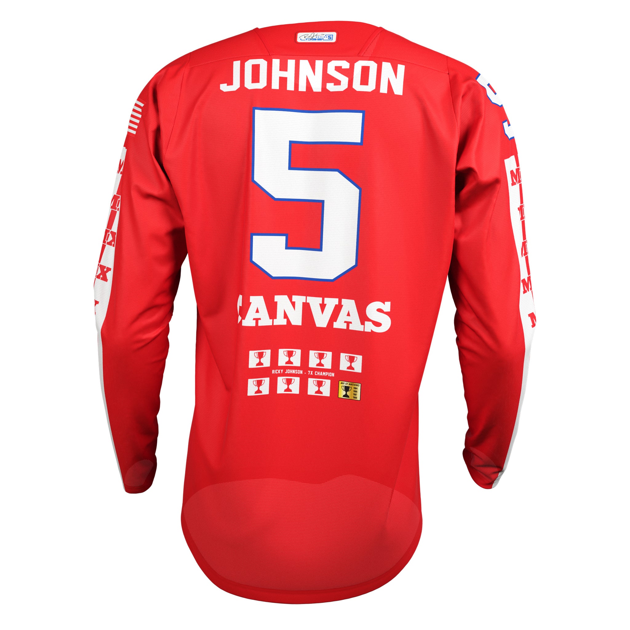 Label Series 5 - Rick Johnson Collectible Jersey - Red