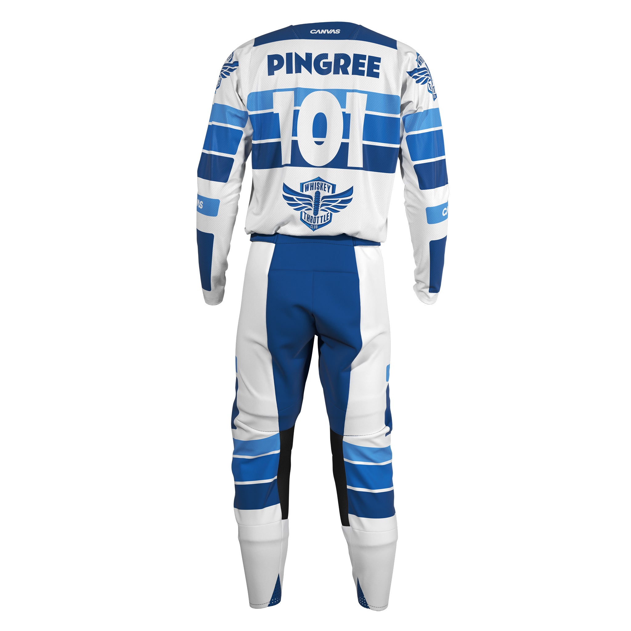 Whiskey Throttle MX Gear - Retro White