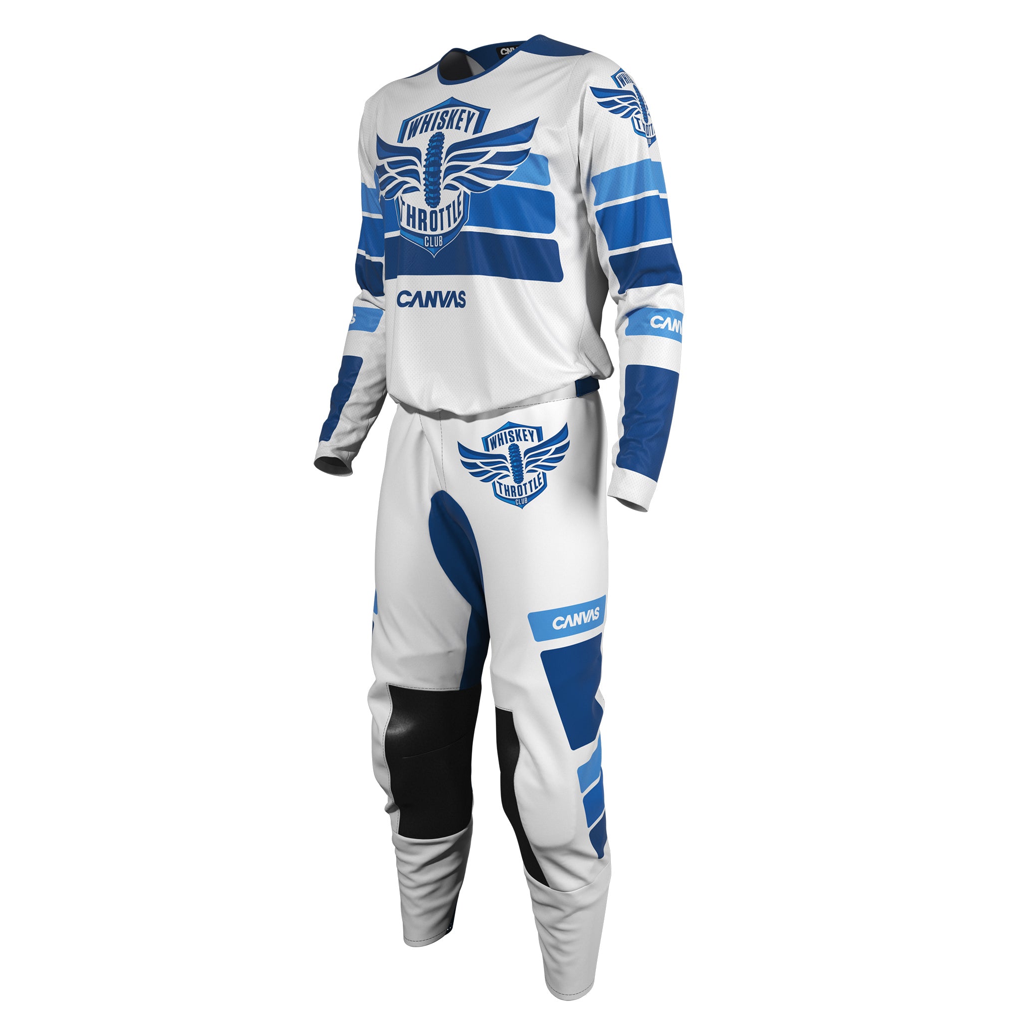Whiskey Throttle MX Gear - Retro White