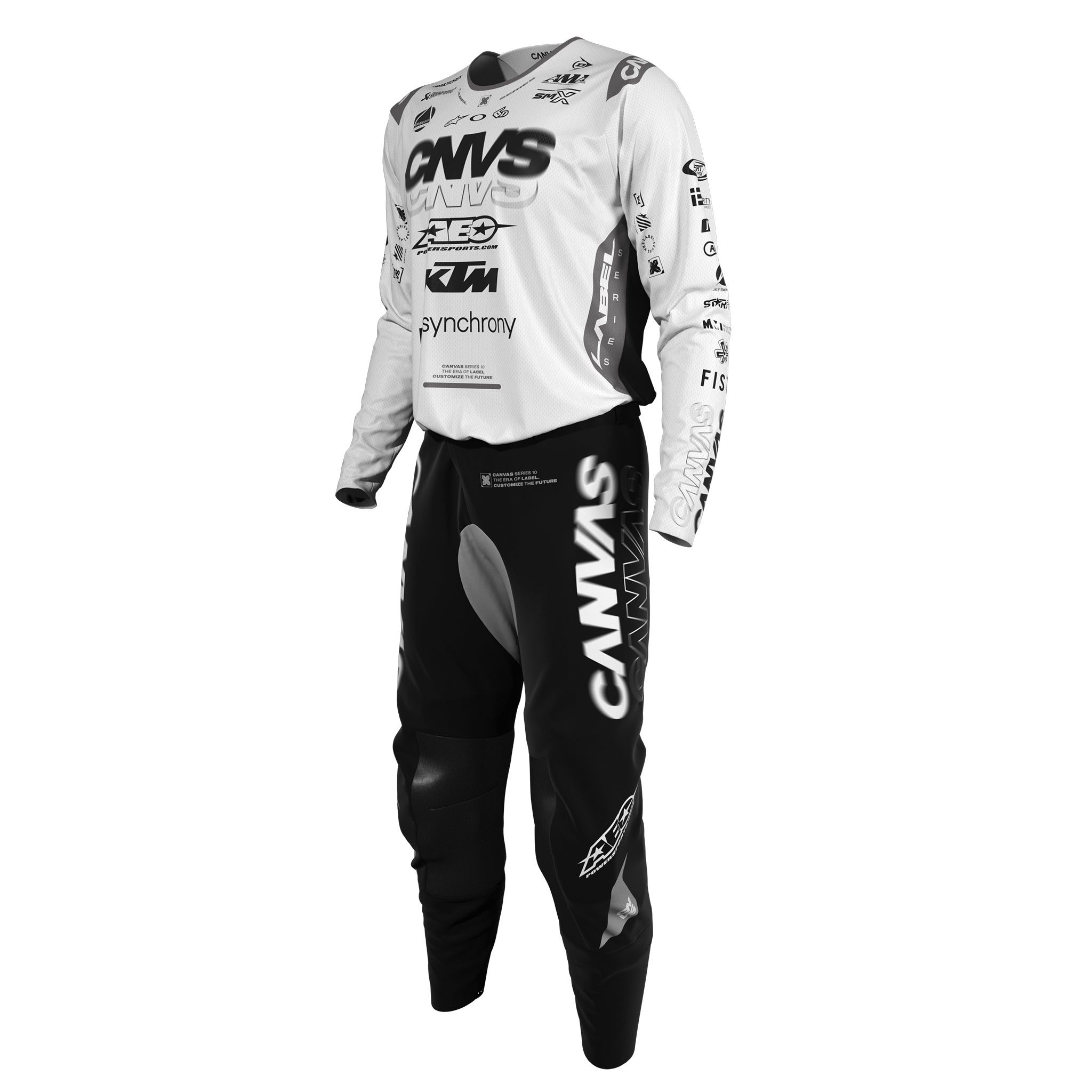 Team AEO Racing MX Gear - Gray - Salt Lake City