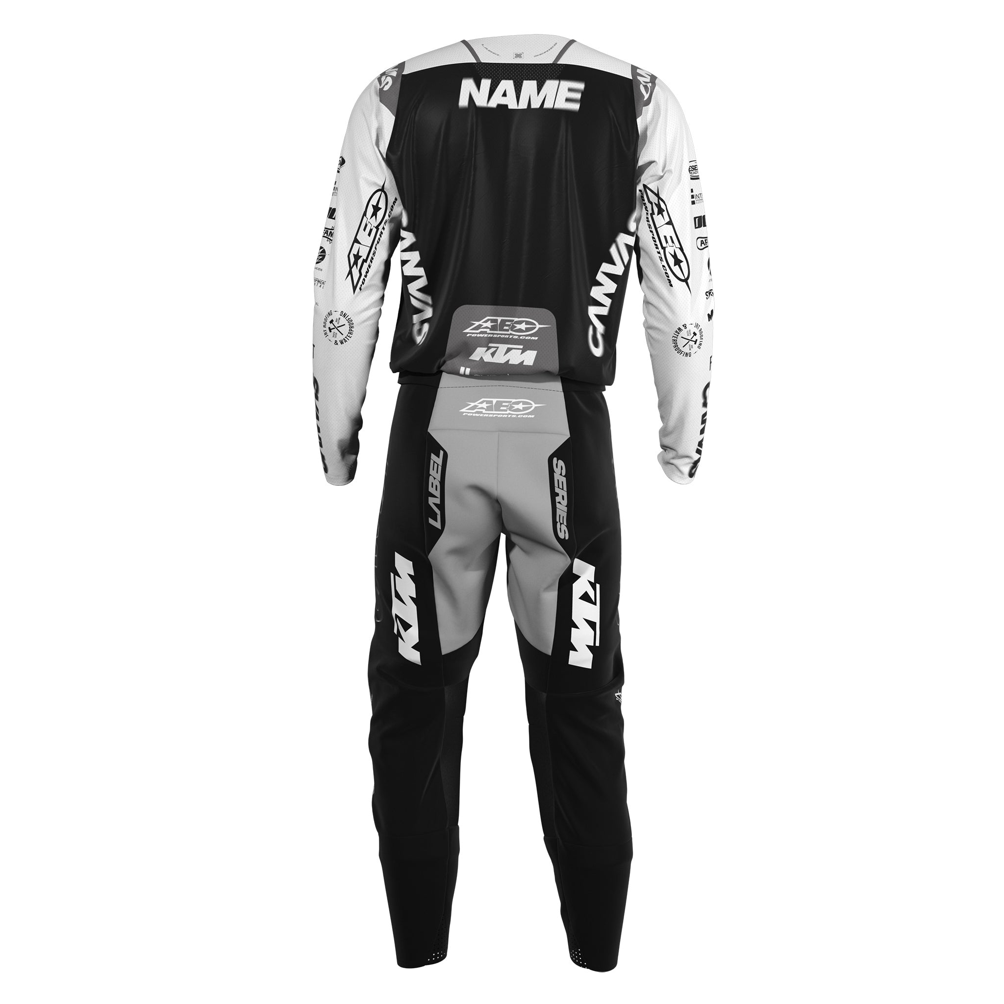 Team AEO Racing MX Gear - Gray - Salt Lake City