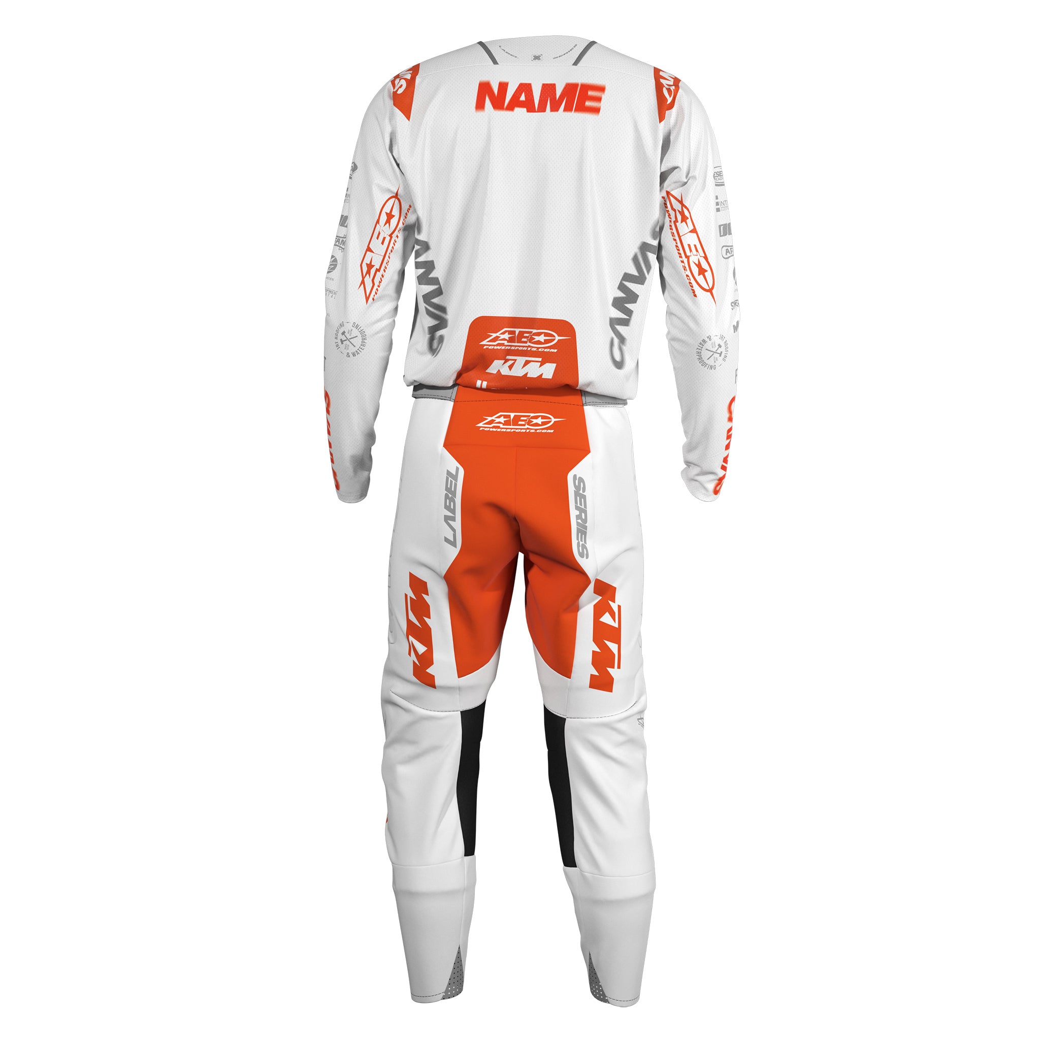 Team AEO Racing MX Gear - White - Salt Lake City