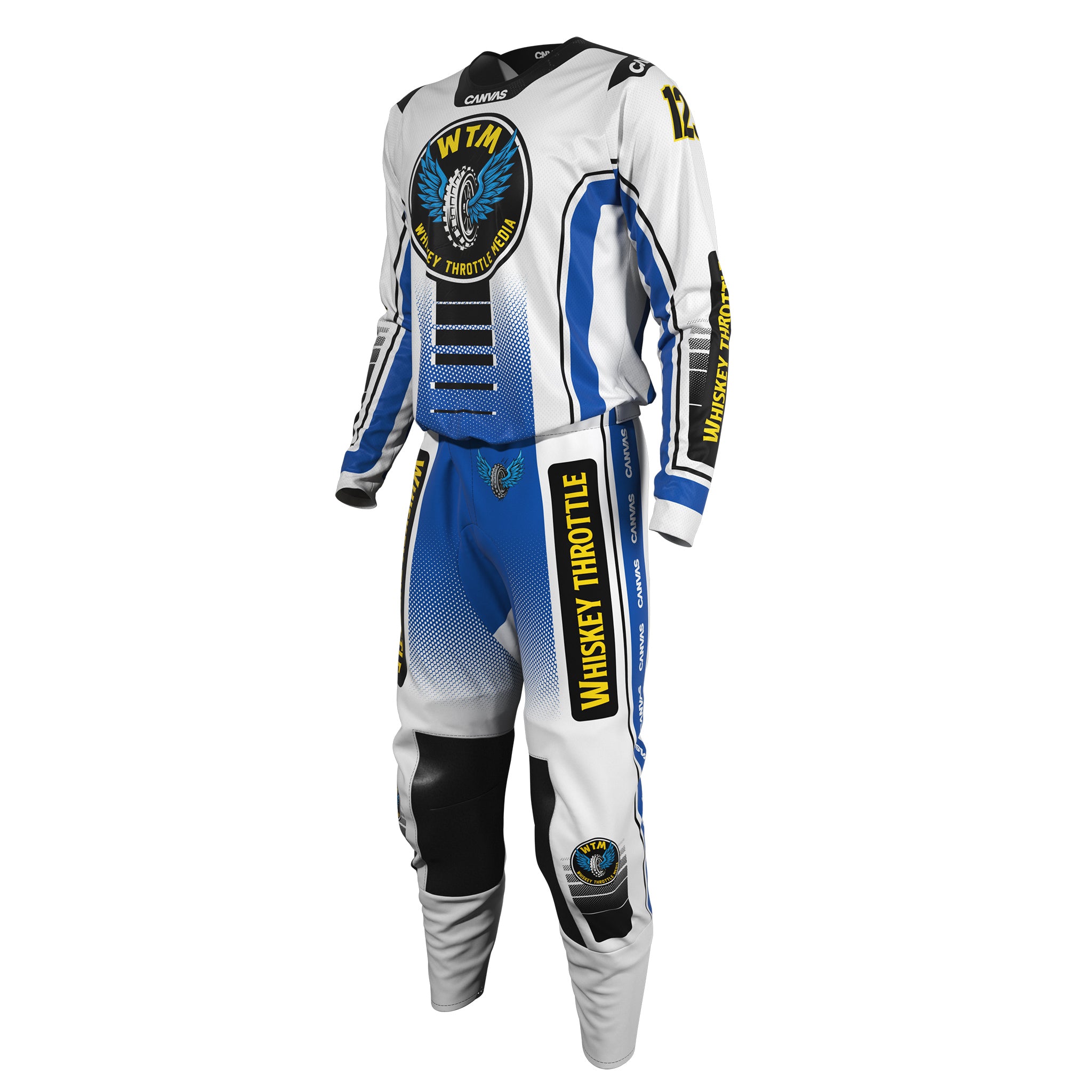 Whiskey Throttle Media Custom Gear set by Canvas MX.