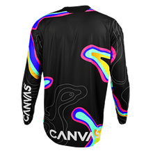 Load image into Gallery viewer, Contour Black Custom Jersey
