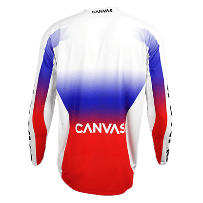 EVO - Red/White/Blue Custom Jersey