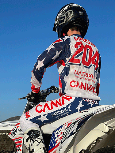 Freedom Custom Jersey Canvas MX