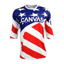 Load image into Gallery viewer, Liberty Custom 3/4 Sleeve Jersey
