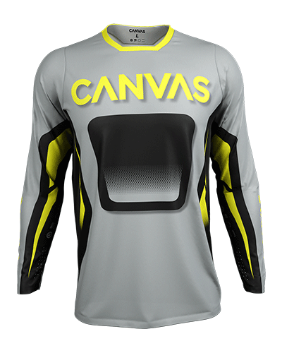 Racer Custom MX Jersey - Gray