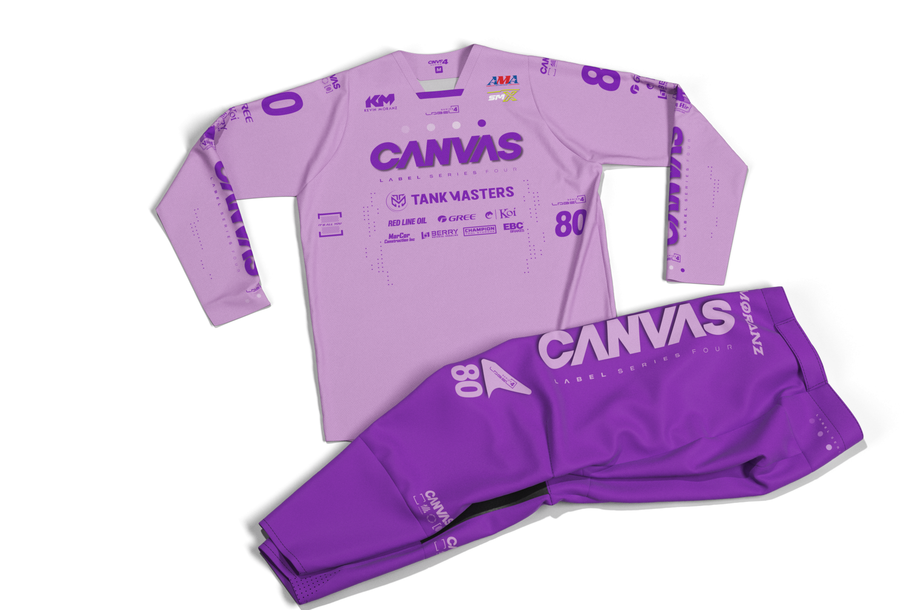 Purple motocross jersey on sale