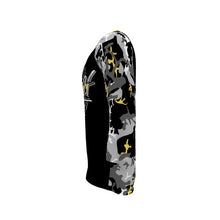 Load image into Gallery viewer, BICYCULT Crew Camo 3/4 Sleeve Black Grey

