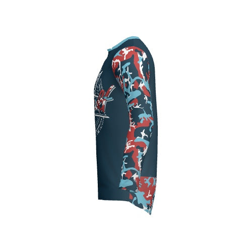 BICYCULT Crew Camo Premium Fit Red White Blue