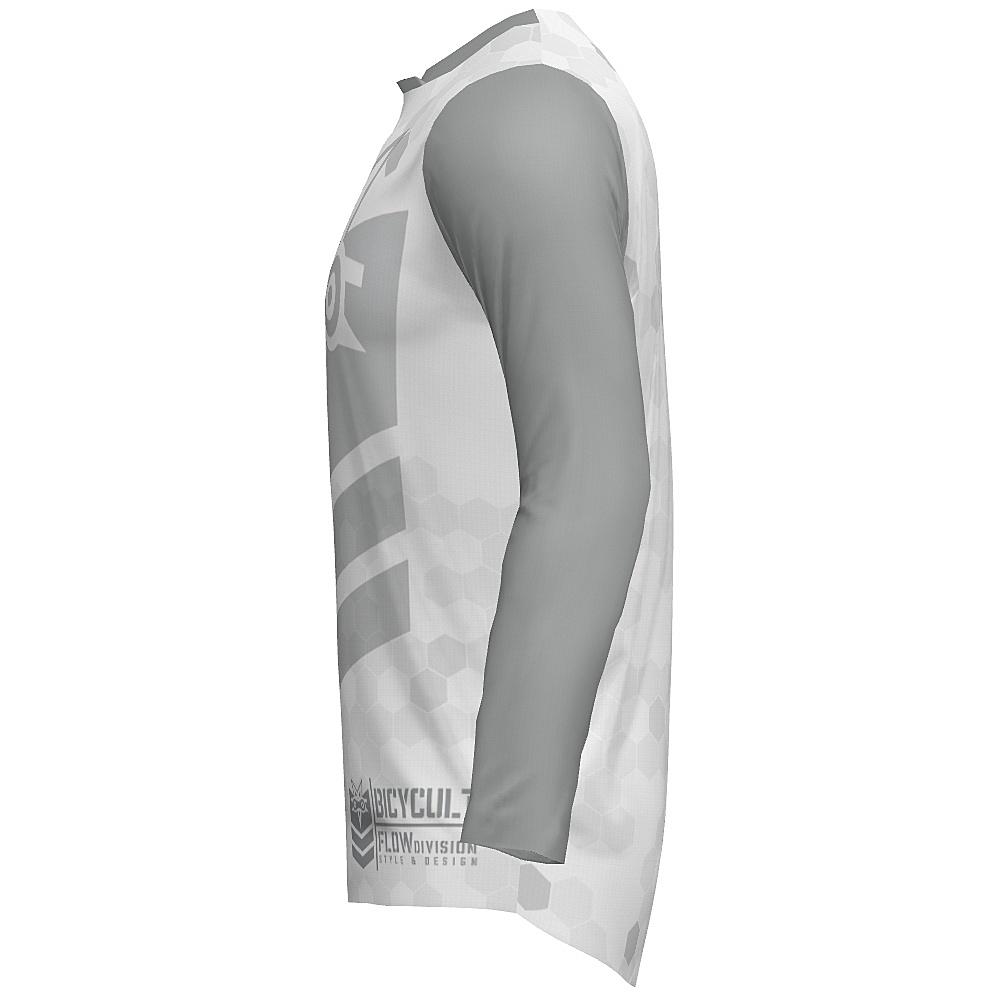 Flow Division - White - Long Sleeve