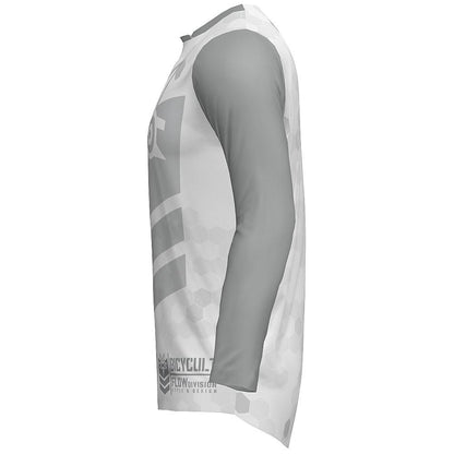 Flow Division - White - Long Sleeve
