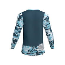 Load image into Gallery viewer, BICYCULT Crew Camo Blue/Grey
