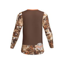 Load image into Gallery viewer, BICYCULT Crew Camo Premium Fit Brown Orange
